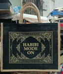 Kzam cotton and polyester jute carry bags manufacturer's