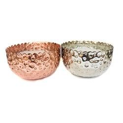 Metallic Bowl Candle 02