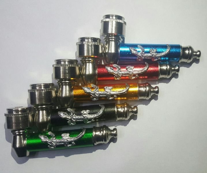 Brass Designer Smoking Pipes 04