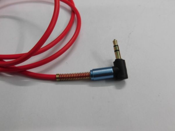Type-C TO Aux Red & Blue Data Cable 02
