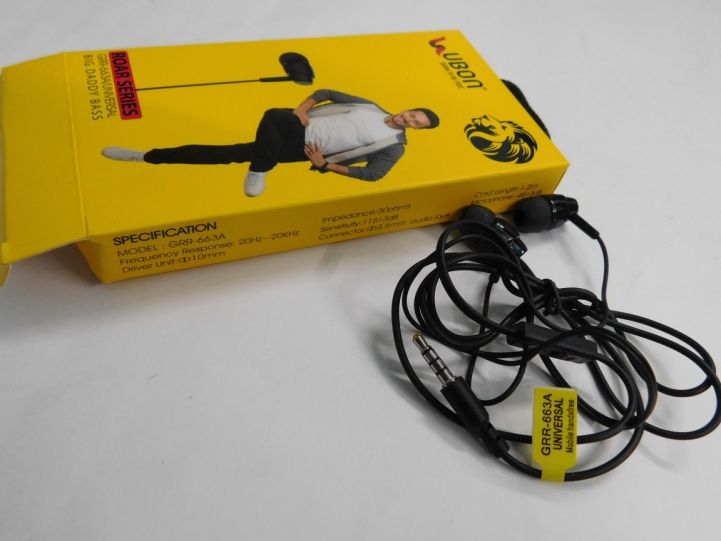 Ubon Roar Series GRR-663A Universal 3.5mm Jack Earphones with MIC 02