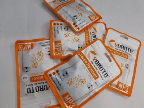 Yoroto Sangeet Series 3.5mm Jack Flat Earphones Without MIC 01 Black