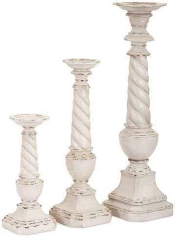 Wooden Candle Holder 07