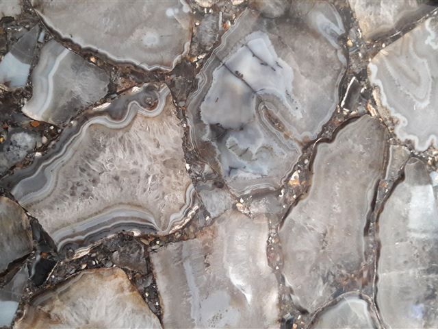 Natural White Gava Agate