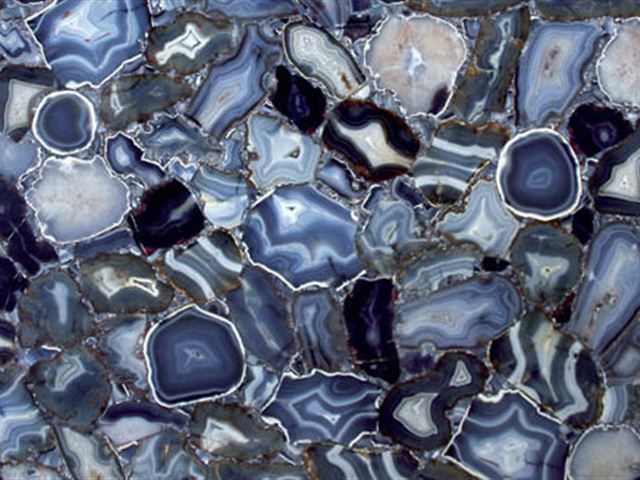NaturalBlack Botswana Agate