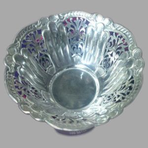 Silver Dish Plate  02