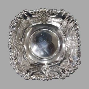 Silver Dish Plate 03