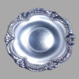 Silver Dish Plate 04