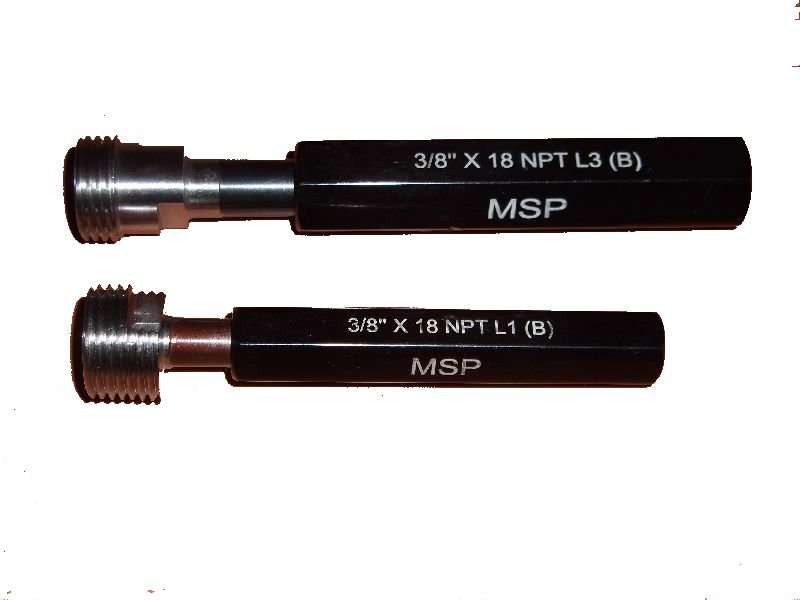NPT Taper Thread Gauges