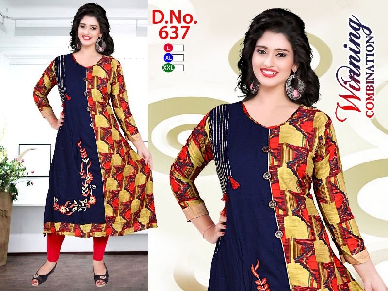 637 Designer Kurti