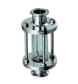 Tri Clover End Sight Glass Valve