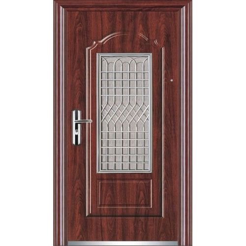 Stainless Steel Wooden Door