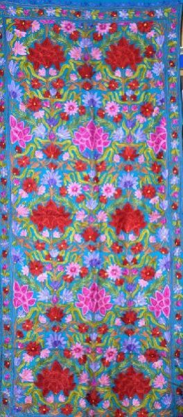 Designer Kashmiri Embroidered Stole 05