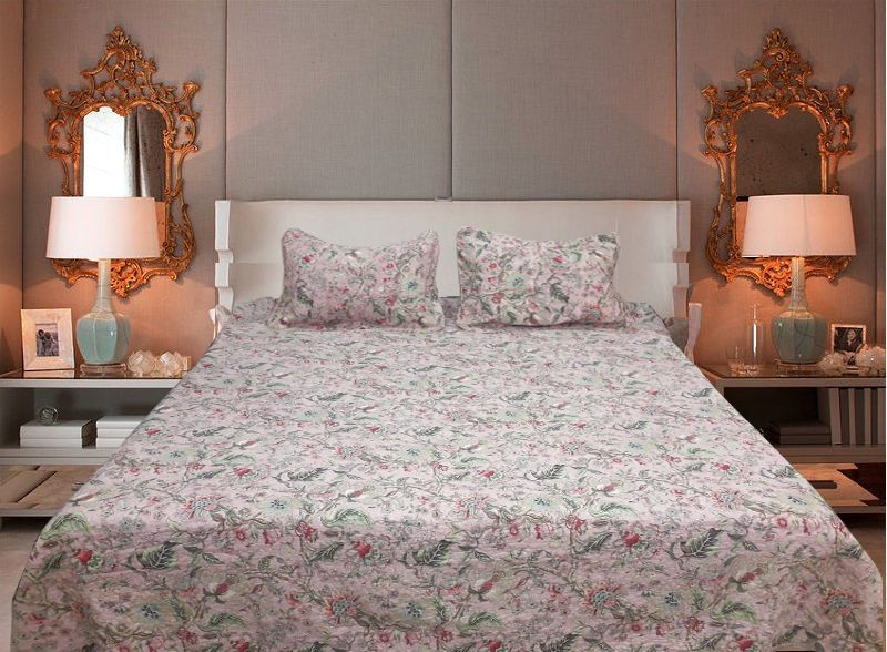 quilted bed cover