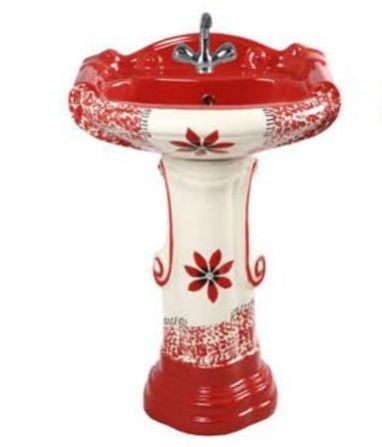 Printed Pedestal Wash Basin 01