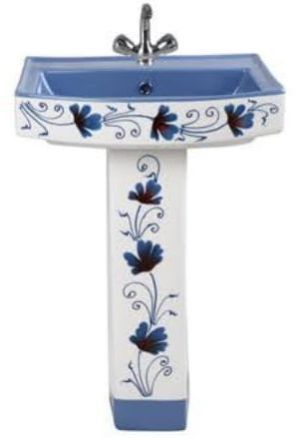Printed Pedestal Wash Basin 02