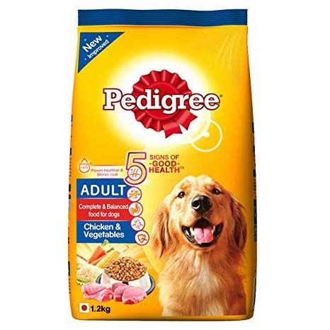 PEDIGREE ADULT CHICKEN & VEG 1.2 KG
