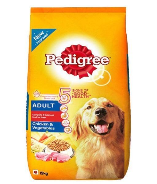 PEDIGREE ADULT CHICKEN & VEG 15 KG