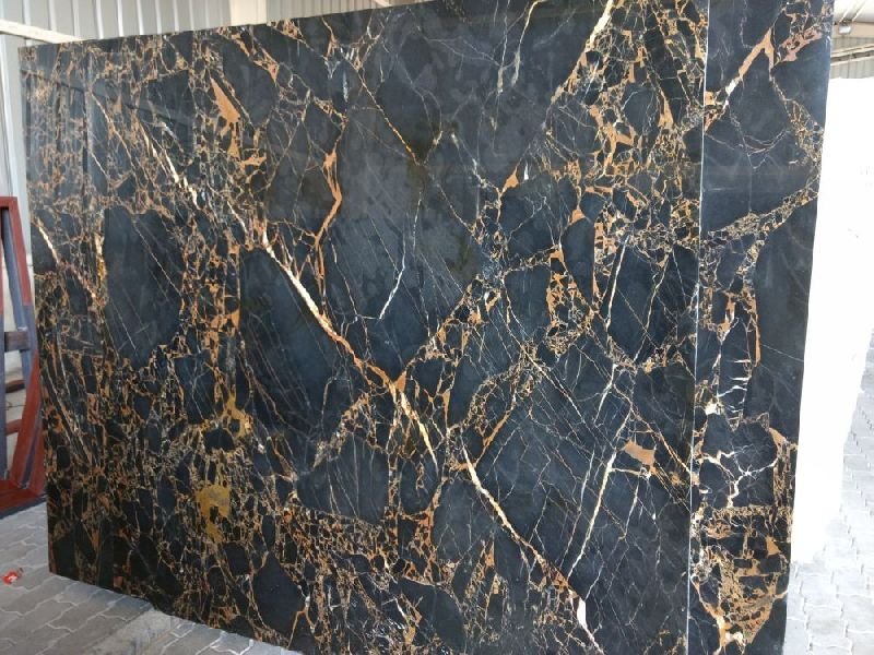 Golden Portoro Marble Slabs 01
