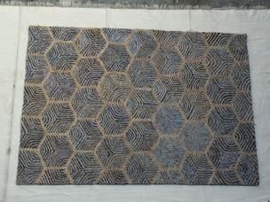 Square Braided Jute Rug 02