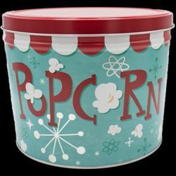 Popcorn Tin Container 01