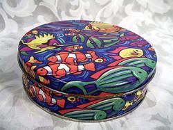 Printed Tin Container 01