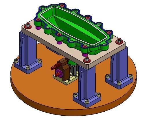 VTL Turning Mechanical Fixture 03