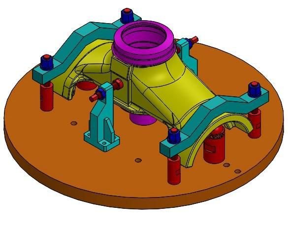 VTL Turning Mechanical Fixture 04