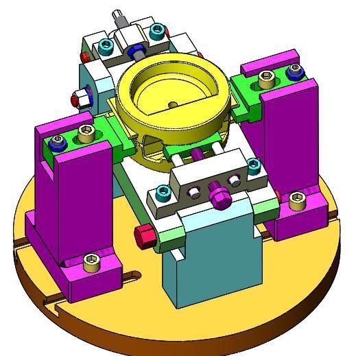 Indexing & Taper Turning Mechanical Fixture 01