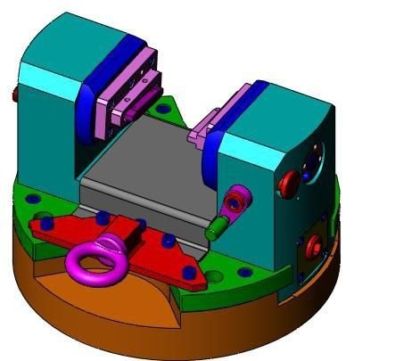 Indexing & Taper Turning Mechanical Fixture 04