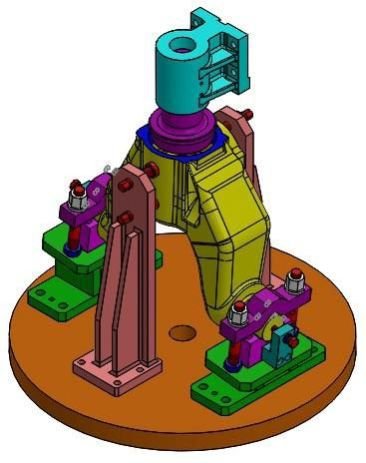 Indexing & Taper Turning Mechanical Fixture 06