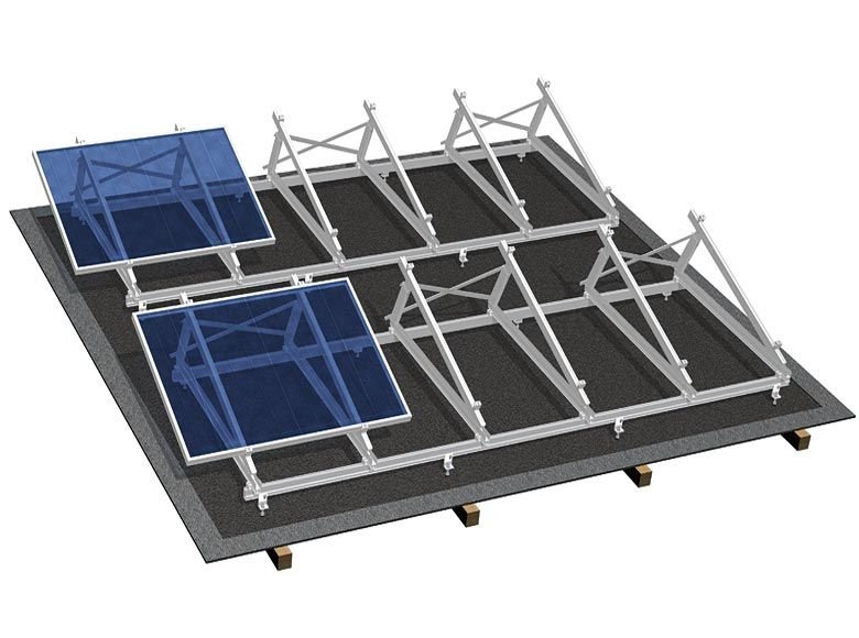 Solar Panel Mounting Structure 01