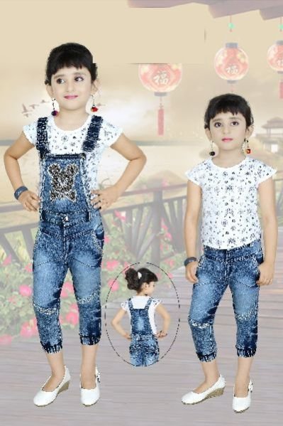 Girls Dungaree 08