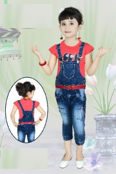 Girls Dungaree 10