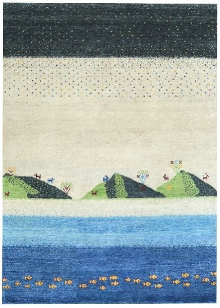 Hand Knotted Gabbeh Rugs 01