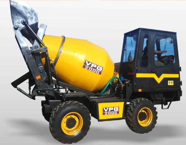 Self Loading Mobile Concrete Mixer 01