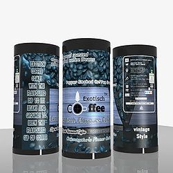 Exotisch Pepper Smoked Ground Coffee Beans 01