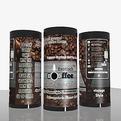 Exotisch Pepper Smoked Ground Coffee Beans 02