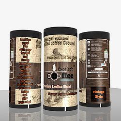 Exotisch Travellers Exotica Blend Ground Coffee Beans 01