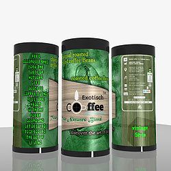 Exotisch True Nature Blend Ground Coffee Beans 01