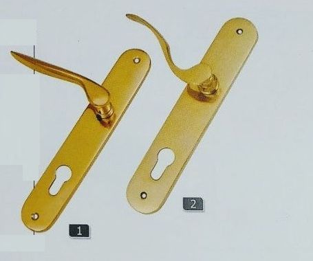 Plated Lever Handle 02