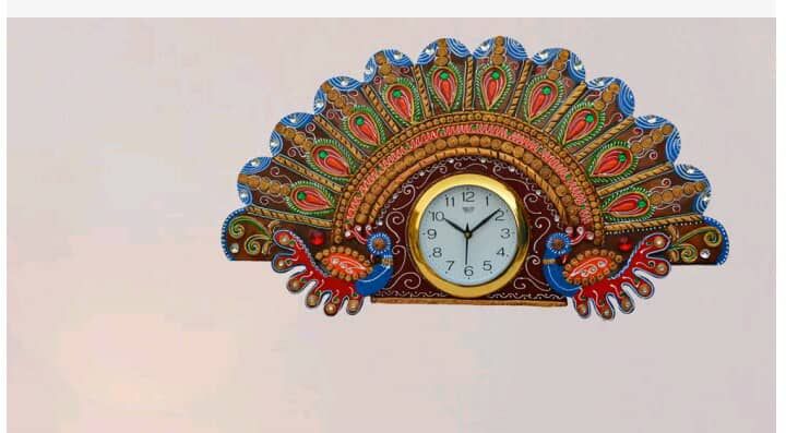 Wooden Wall Clock 02