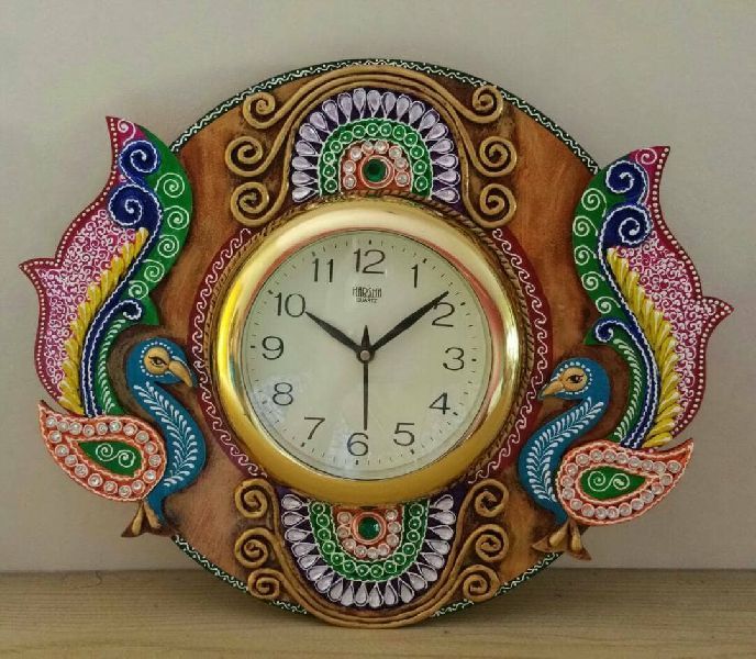 Wooden Wall Clock 03