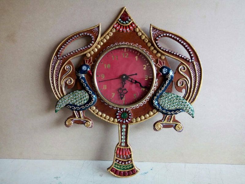 Wooden Wall Clock 04