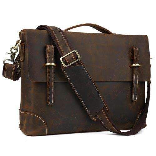 Leather Laptop Bag 02