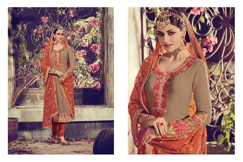 25028 Tamanna Semi Stitched Suit