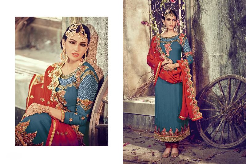 25029 Tamanna Semi Stitched Suit