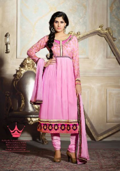 25584 Zikkra Semi Stitched Suit