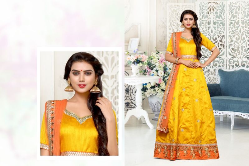 26114 Zaynah Semi Stitched Suit