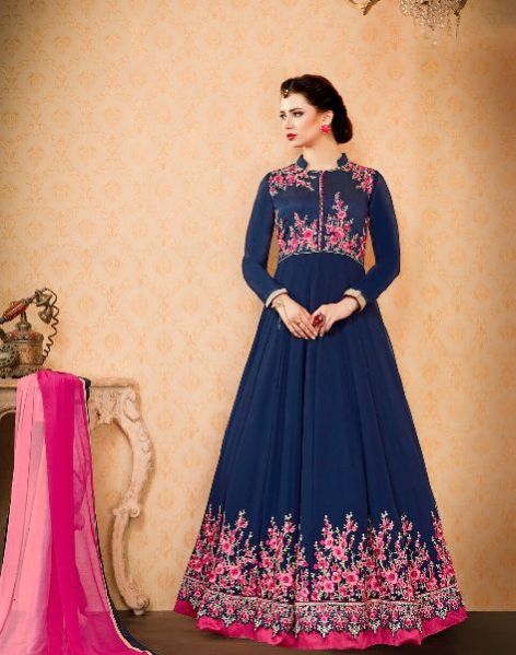 26569 Thankar Semi Stitched Suit